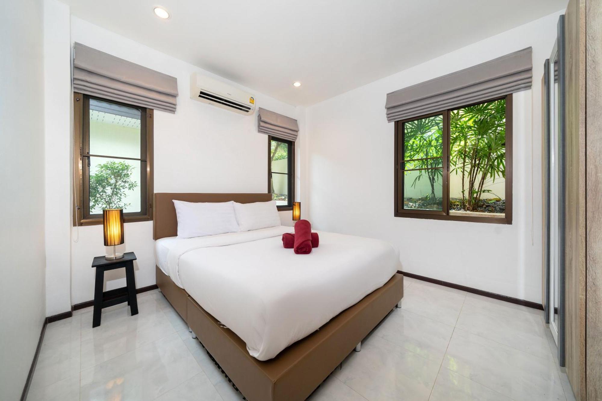 Oxavia Garden Oasis In Nai Harn - Your Private Tropical Garden With 3 Cabins And Jacuzzi Rawai ภายนอก รูปภาพ