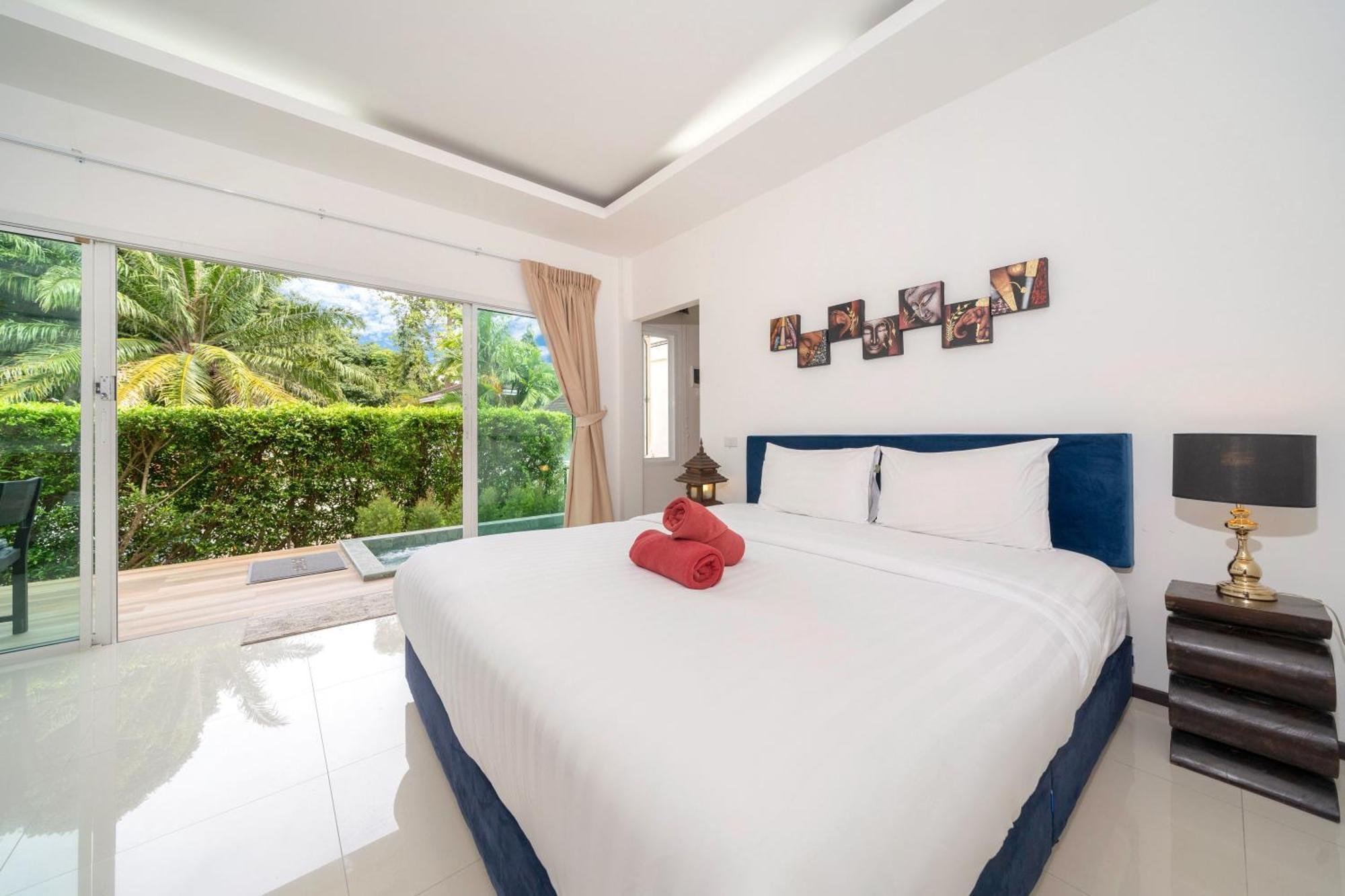 Oxavia Garden Oasis In Nai Harn - Your Private Tropical Garden With 3 Cabins And Jacuzzi Rawai ภายนอก รูปภาพ