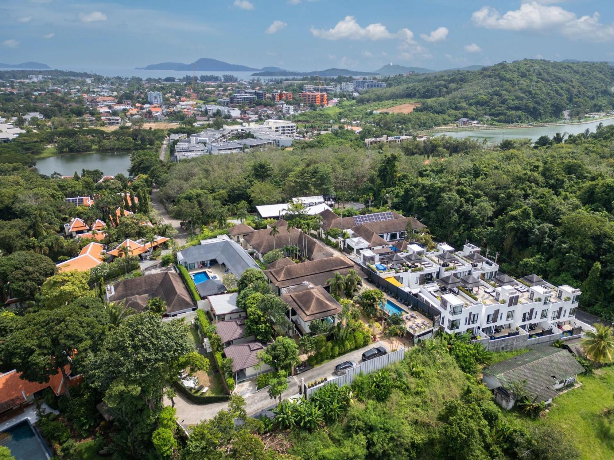 Oxavia Garden Oasis In Nai Harn - Your Private Tropical Garden With 3 Cabins And Jacuzzi Rawai ภายนอก รูปภาพ